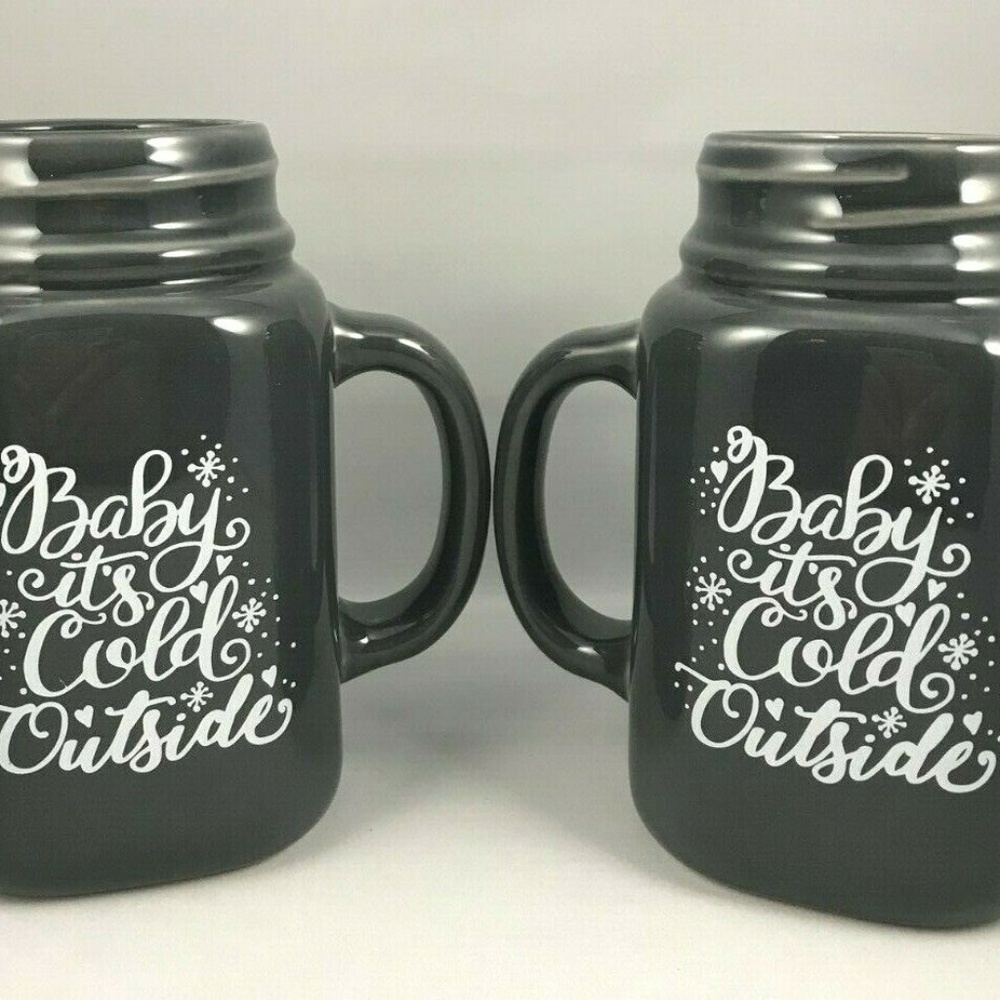 Baby Its Cold Outside Mug World Market Faux Mason